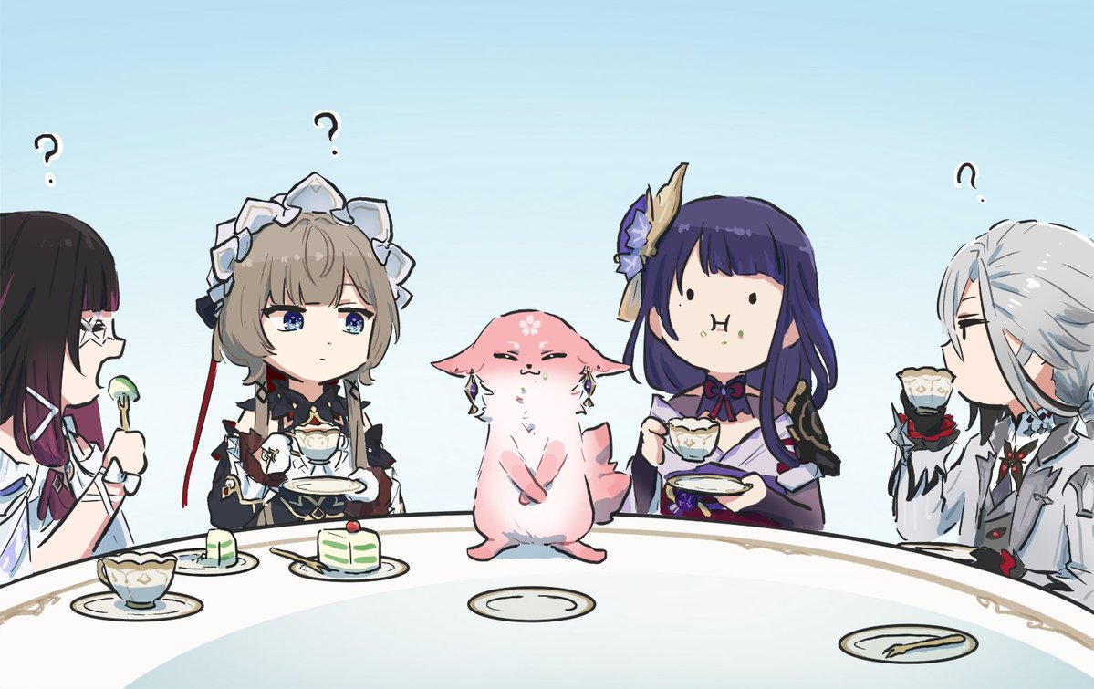 xinzoruo's tweet photo. ☕️🍰🧁🦊⚠️ https://t.co/7lQ0YSzAQU