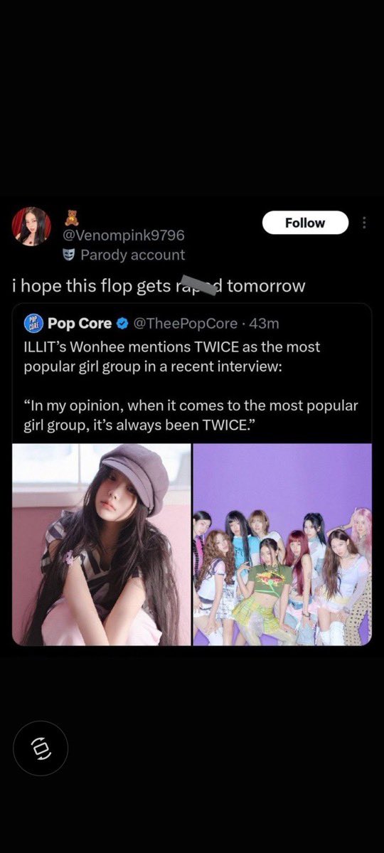 jk7tb's tweet photo. @Akiranswer @kchartsmaster Meanwhile our angelic feminist jennie fans: https://t.co/iI9wNgfXa1