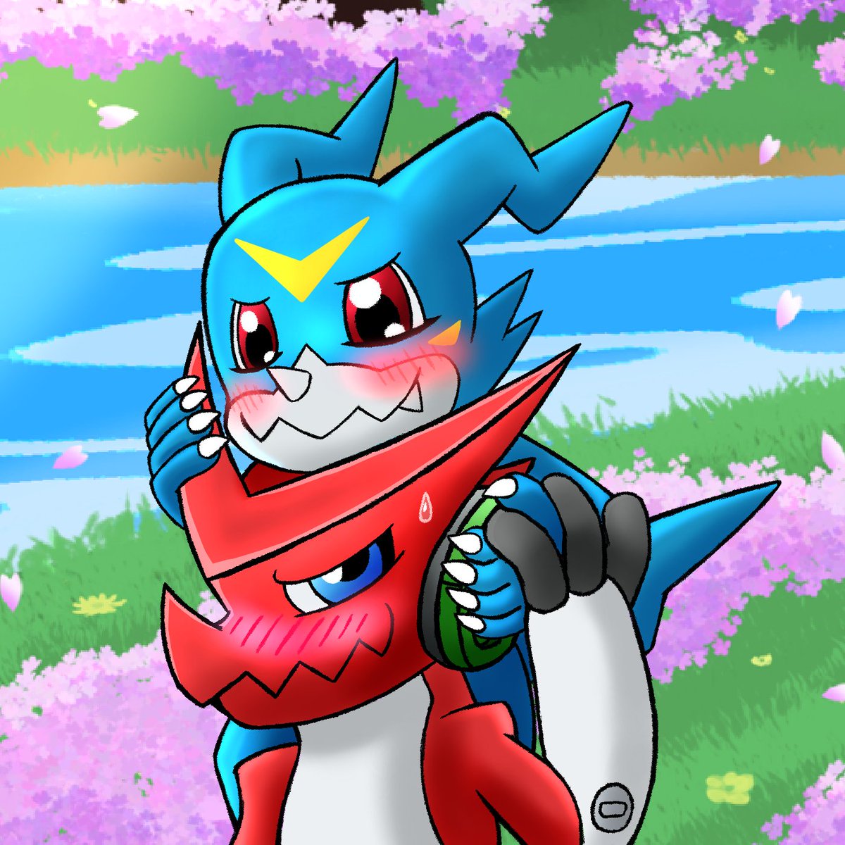 GusFlomage's tweet photo. Shipping these 2 under cherry blossoms trees https://t.co/Iy9ZPFhUjE