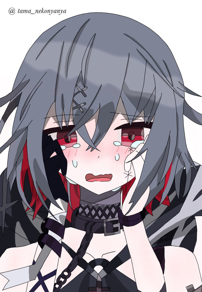 tama_nekonyanya's tweet photo. イラスト練習 再開 3枚目

アリサがお酒飲めるようになったら、ぜーったい泣き上戸になるだろうなぁ…という妄想をしながら描きました
頬っぺた赤くしてボロボロ泣きながら「ｺﾞﾒﾝﾅｻｲ…🥺」って言っててくれ!!
いっぱい泣けｱﾘｻ…!!

#まのさば二次創作 
#まのさば 

※一部アイビス素材使用 https://t.co/KSS7U1VjFO