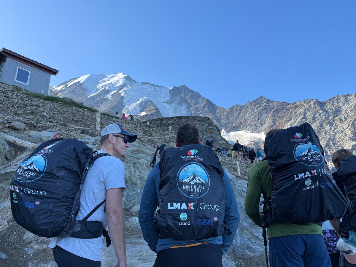 charityspoon's tweet photo. One summit down, one to go!
On Thursday, the team successfully summited Gran Paradiso. Today, they take on their biggest challenge yet, Mont Blanc! ποΈ
Good luck, team. Weβre all behind you! πͺ
#ChanceToPlay #HelpingKidsThroughRugby #GivingChildrenAChance #MontBlancChallenge https://t.co/jatQJnHCwh