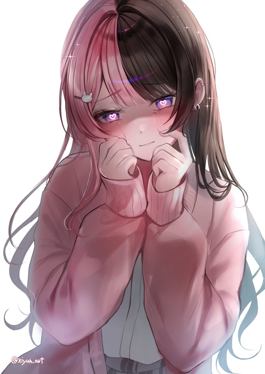 Xiyun_art's tweet photo. 重くても受け止めてよ。ってひなーの https://t.co/eFDdygesDl