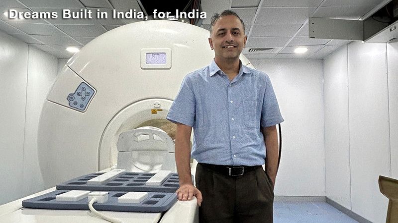IndianTechGuide's tweet photo. 🚨 Bengaluru startup Voxelgrids is making India's first MRI machine, which will reduce scan cost by up to 70%. 

An average MRI scan in India costs nearly Rs 10,000, making it unaffordable for many families in the country. 🙏 https://t.co/Xke7ch5Dtj