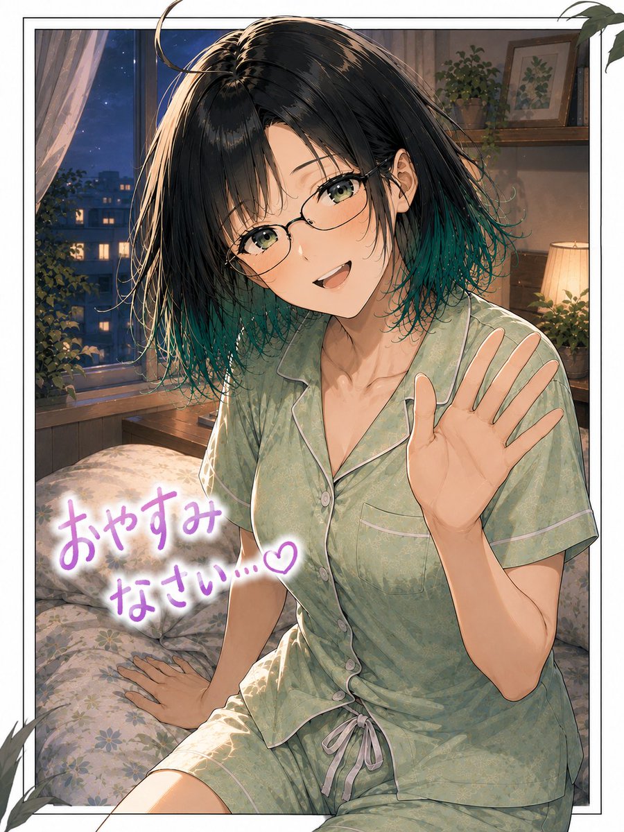 ミラーにかかれたイラスト ミラーにかかれたイラスト こんばんは、土曜日も終わりですね🌃 長い