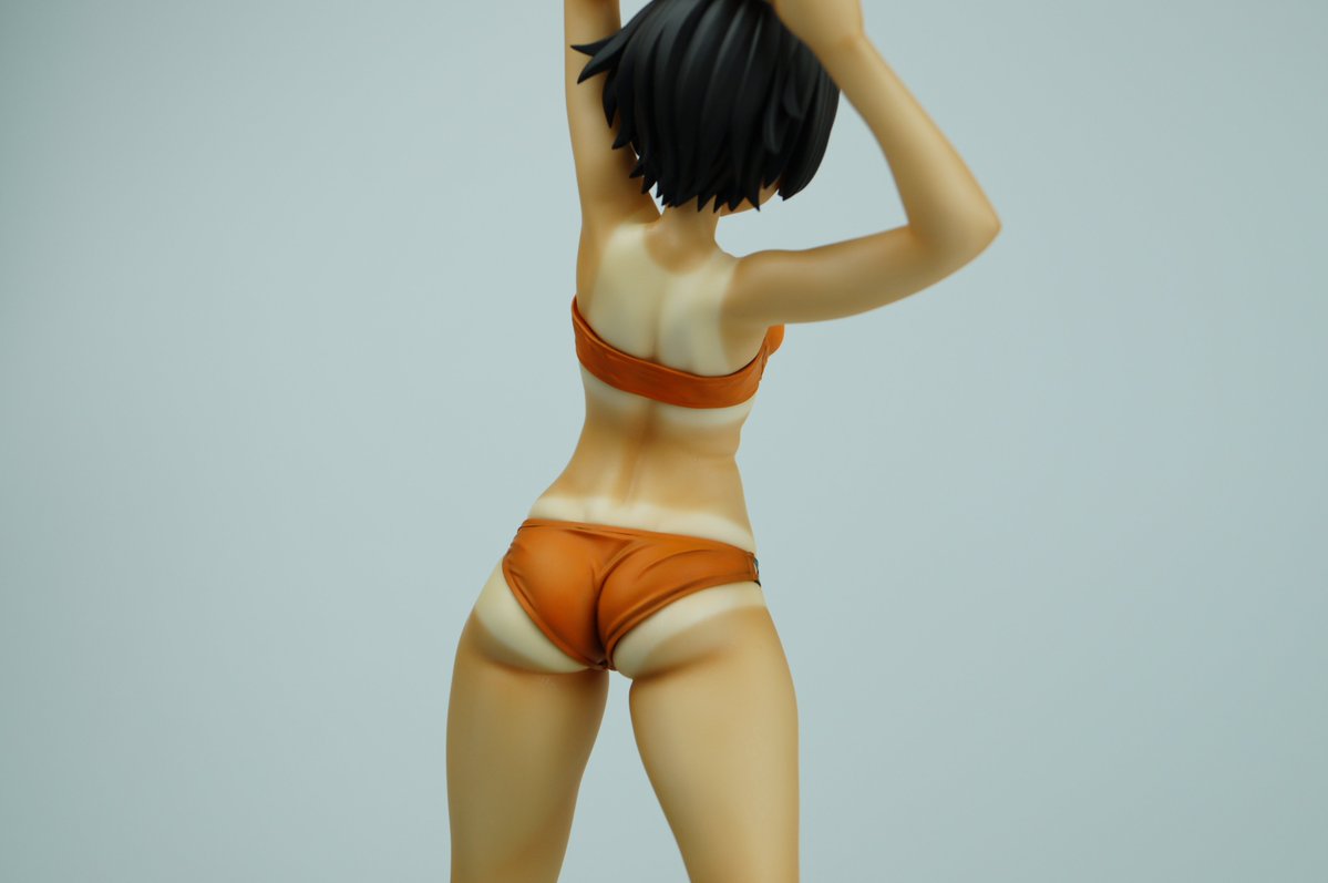 gemandam's tweet photo. ガレージキット製作20体目
ディーラー:PLASTIC GARDEN
原型：kawasaki(@kawawak1)様
負けヒロインが多すぎる！より焼塩檸檬、完成しました！

健康的なのに叡智、叡智なのに健康的な造形が良すぎて購入
日焼け肌表現とその跡が好みの感じに仕上げられてとても楽しかった！！

#マケイン https://t.co/FDfDkFhYbV