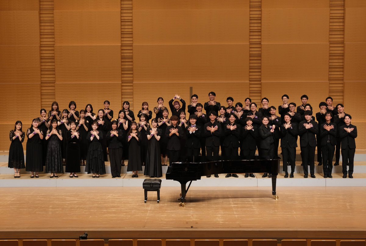 Choir_Yukashi's tweet photo. 第3回演奏会、無事に終演いたしました！

ご来場いただいた皆様、誠にありがとうございました。

本日の演奏会の感想は #ゆかし3rd をつけてポストしていただけると嬉しいです。

また、アンケートへの回答もお願いいたします。
https://t.co/3X8eCL3Q9o https://t.co/5yBqBpDqaH