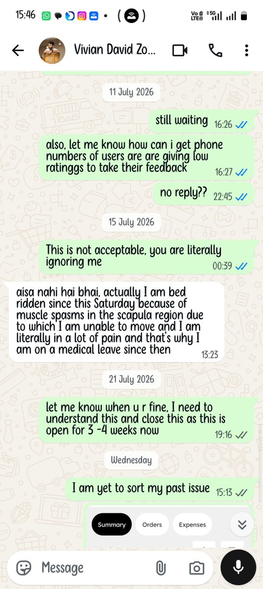 arunaditya28's tweet photo. @zomatocare @zomato my KAm I not responding for more then 2 months, I have tried escalating through help center but not getting any support. res id 21880426 https://t.co/cHaeLHUXbO