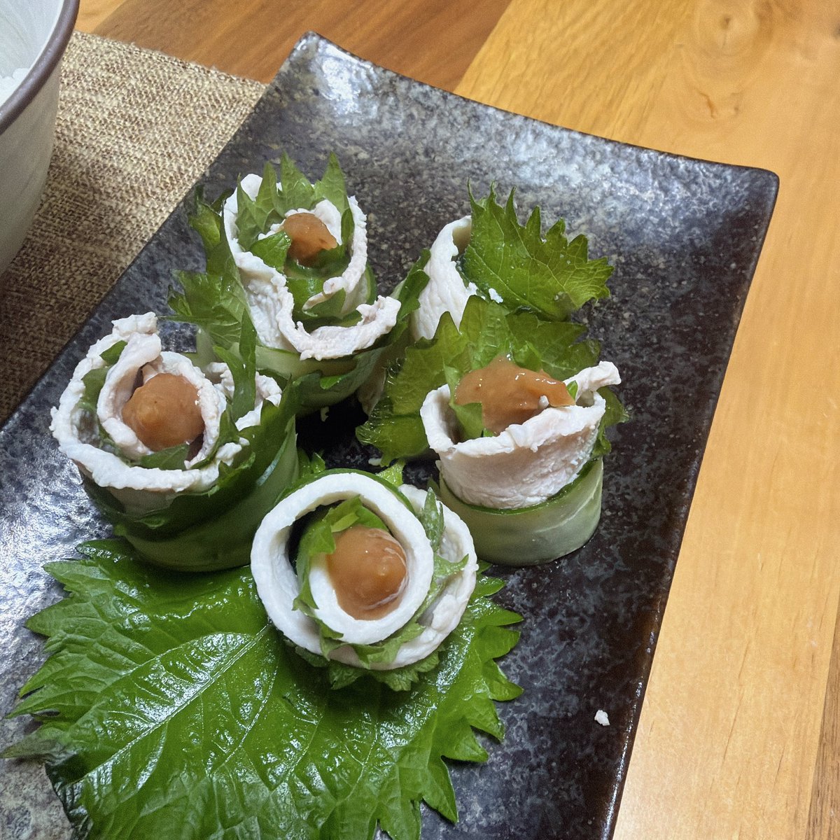 post2390814's tweet photo. 今日は珍しく和食です。 https://t.co/aqqJXOR6Tl