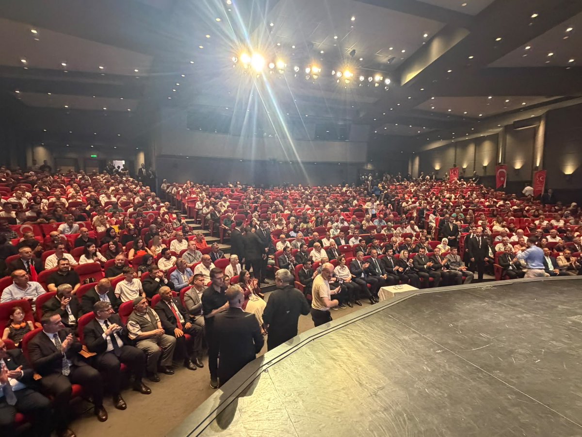 HaberalErkan's tweet photo. #Üsküdar İlçe Kongremizi Milliyetçi Hareket’in vakarına yakışır bir şekilde tamamladık.

Kongremize katılımlarıyla güç veren, emeği ve katkısıyla bu güzel buluşmada yer alan tüm hemşehrilerimize teşekkür ediyorum.

Birliğimiz daim, yolumuz açık olsun.
@BBvolkanyilmaz https://t.co/V3HqGrNI2N