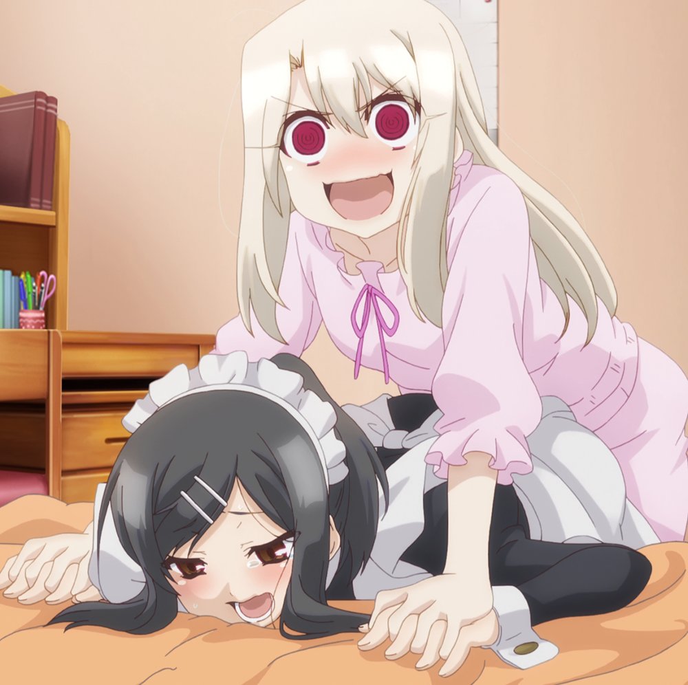 ChrisBrenin's tweet photo. @bekopeko_ "Bad" end. Illya raped you https://t.co/OEzxx5bjYY