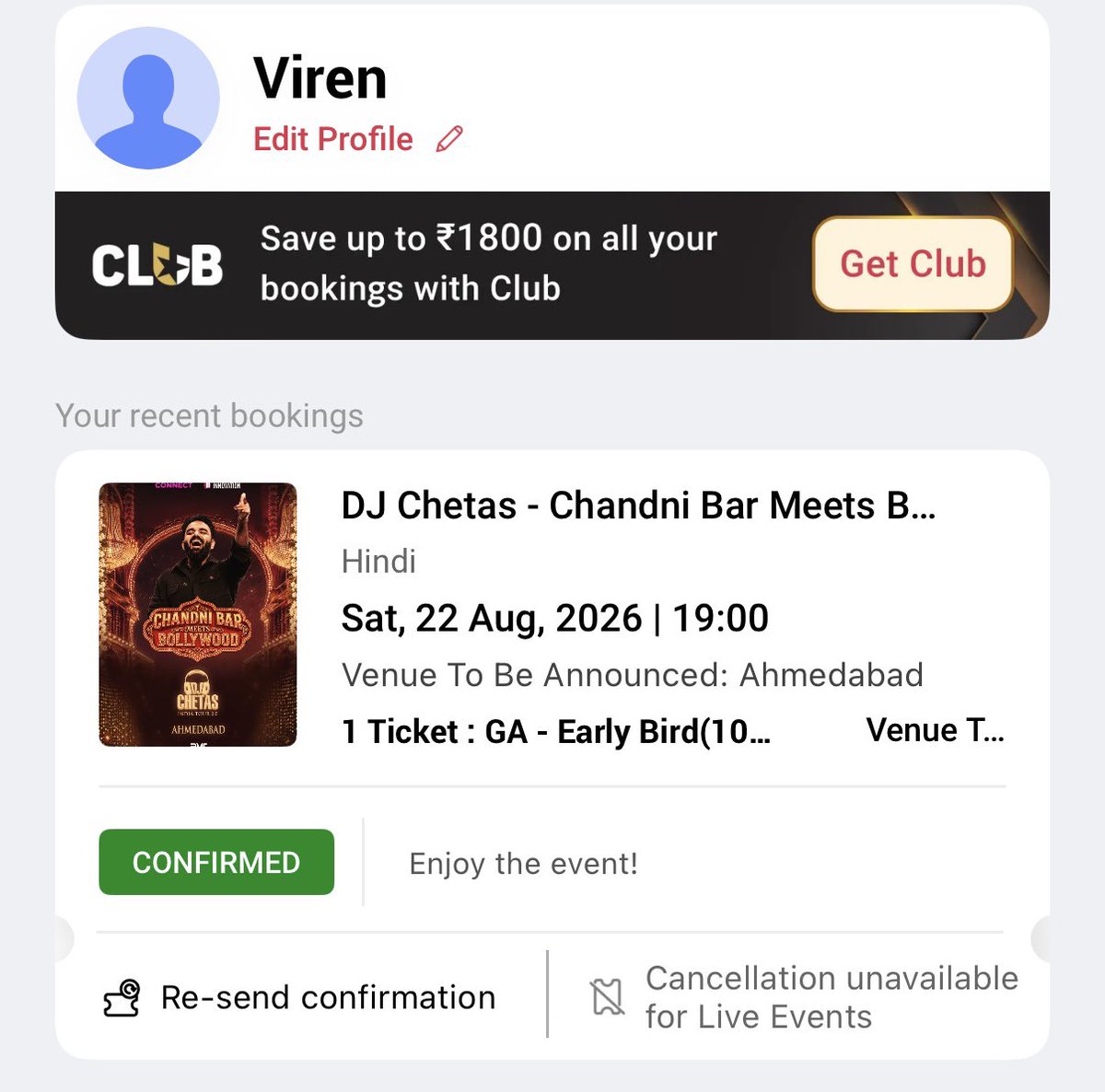 viren136's tweet photo. @bookmyshow_sup Which one do I believe? Check DM for my registered details. https://t.co/9MFFA2S7CC