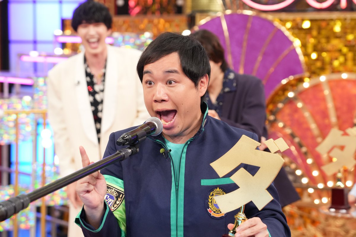 GoldenSixTONES's tweet photo. ／
今夜9時から
#GOスト💎見どころ✍︎
＼

ゲスト 増田貴久さん・倉科カナさん・
　　　　白石麻衣さん・せいやさん
進行　 松井ケムリさん

🎫ダジャレッドカーペット
映像が表すのはどんなダジャレ❓
ぐるナイ ゴチメンバー絶賛の
グルメをかけて勝負🔥

💪マッチョガイ探し
筋トレをしながら
画像の中に隠れているマッチョを探せ🔍

#GoldenSixTONES