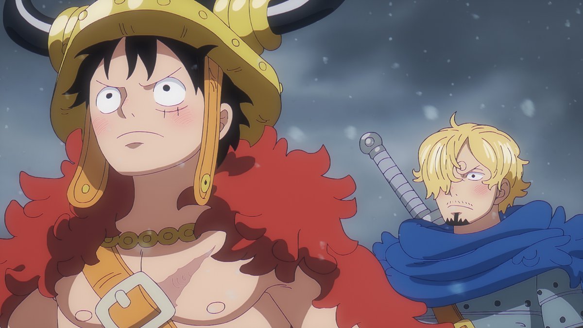 OPcom_info's tweet photo. 【TVアニメ #ONEPIECE 放送情報】

8/9(日)よる11:15放送
1173話「悪夢のゲーム　神の騎士団の陰謀」の先行カットを公開✨

鉄雷(ラグニル)を持ち上げ
暴れ出そうとしていたロキだが…!?
明日の放送をぜひお見逃しなく!!

▼予告はこちら
https://t.co/JmuraALXPy

#今週のアニワン
#大海賊時間 https://t.co/Wi7azTZMPb