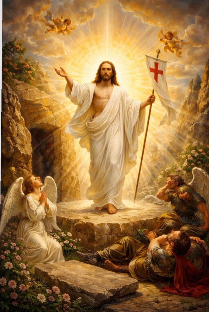 CatholicQuote12's tweet photo. He is Risen! https://t.co/EW19yE9GjE