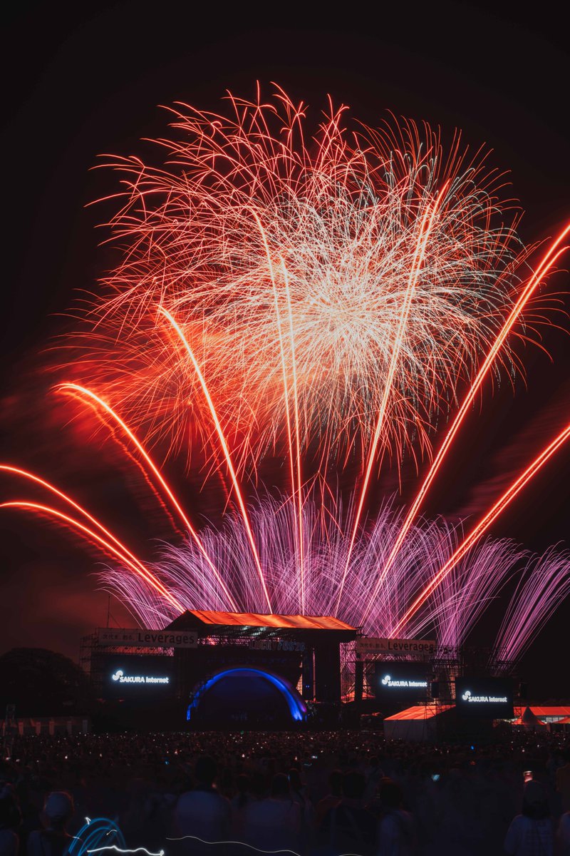 luckyfm_fes's tweet photo. ＼LuckyFes’26 DAY1終了！🎆／

#LuckyFes DAY1、終了しました！

フィナーレは、夜空を彩るLuckyFes Star Light Show✨
フレンズのみなさん、最高の1日をありがとうございました🌈

気をつけてお帰りください！
LuckyFesは明日も続きます。また会場で会いましょう🙌 https://t.co/mkbznN1w0O