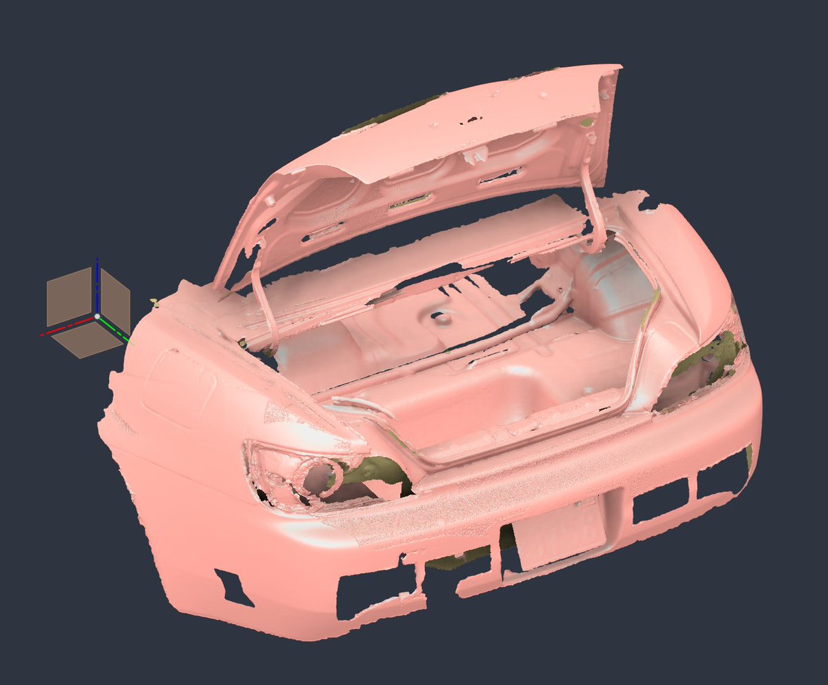 TECHxCURIOSITY's tweet photo. トランク補強について考える
まずは3Dスキャン https://t.co/zpEwUM9Bvh