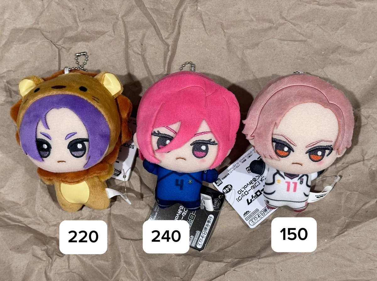 bwyeio's tweet photo. อัพเดทน้องที่เหลือค่า
wts พร้อมส่ง ♡   

จิบินุย เรโอะ จิงิริ เซนโด 

u20 ชุดสัตว์ vol.1 vol.2 vol.10 สิงโต ชุดแข่ง

มีป้ายญี่ปุ่นทุกตัว ค่าส่ง 40 ผ่อนได้ค่า 💘
#ตลาดนัดคุกฟ้า #ตลาดนัดบลูล็อค #ตลาดนัดbluelock https://t.co/5qVjK6joqP