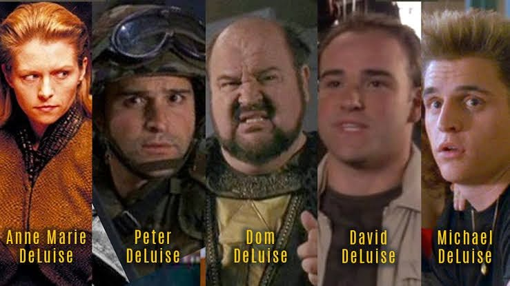Daloony69's tweet photo. Now something else i did not know till this day😲that Urgo aka Dom Deluises' whole acting family played some role in Stargate. I have failed as a fan for only just realizing this... #SaveStargate https://t.co/y6vLyl9G47