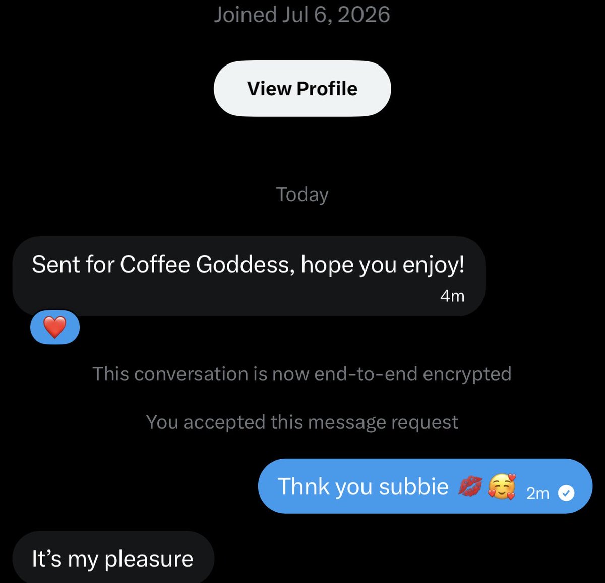 GodessVero's tweet photo. And that is how you approach me and get a quick reply. Take notes..💕💗 https://t.co/bigWfSnOIc
