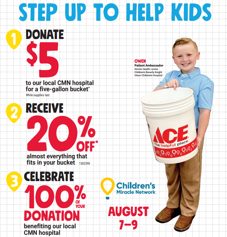 CoolAceDecatur's tweet photo. Don't miss our annual Bucket Sale! Saturday and Sunday only! Help the kids, help your wallet! Save 20% on most items, even if they don't fit in the bucket! All proceeds go to Children's Healthcare of Atlanta. Look forward to seeing you! https://t.co/32Abh8l7Wc