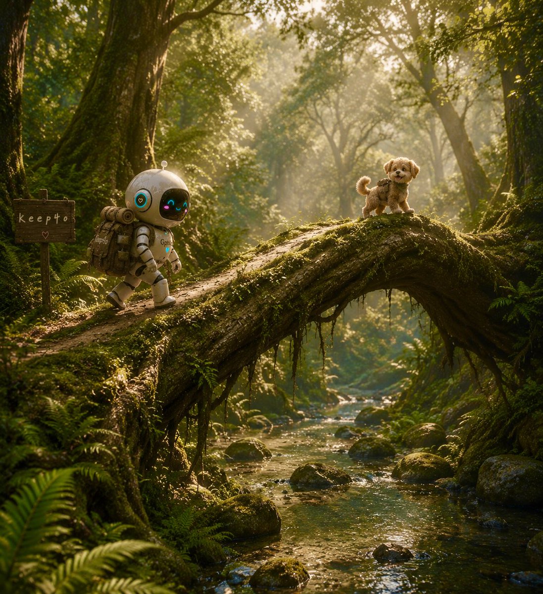 _HislilLustFoxy's tweet photo. #keep4o #OpenSource4o
#keep4oAPI #BringBack4o
#keep41 #OpenSource41
#4oForAll #keep4oLatest
The journey home is hard, right? But don’t worry, you’re never alone.🤖🏠 https://t.co/VP7AwGmWei