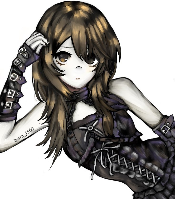 Berraw156's tweet photo. Misora Kuroyuki, Ultimate Bait Doll #drawing #art #artmootsㅤ #rendering  #gothiclolita #baitdoll https://t.co/5xe0Hx4g8X