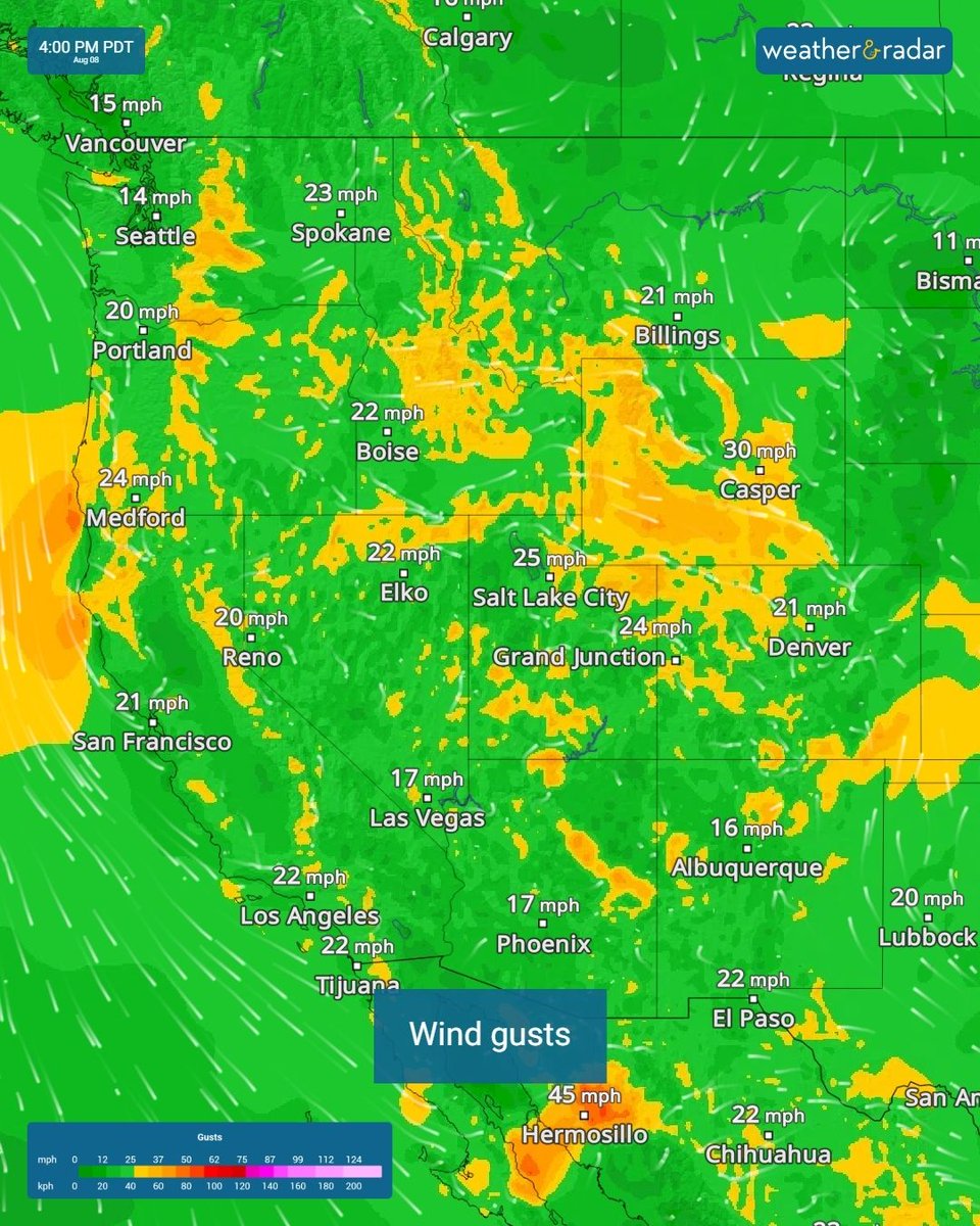 WeatherRadar_US's tweet photo. 🔥 Elevated fire danger continues across the Northwest today as hot conditions combine with wind gusts up to 30 mph.
Use extra caution outdoors, avoid anything that could spark a fire, and stay alert for local fire weather warnings. https://t.co/tcEuFBE0a3
#FireWeather #Wildfire #Northwest #Weather