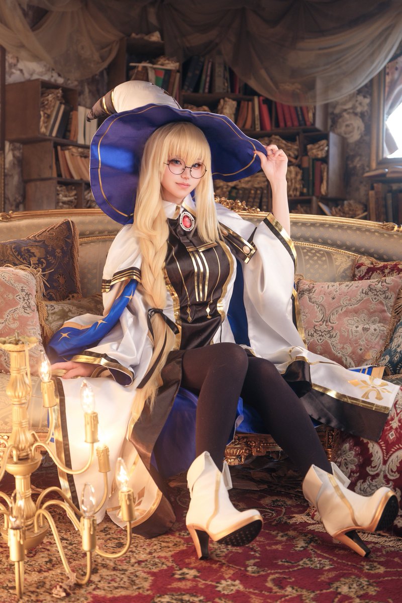 MasyoCos's tweet photo. 雨の国の魔女 トネリコ FGO cosplay https://t.co/7avUYmDcrR