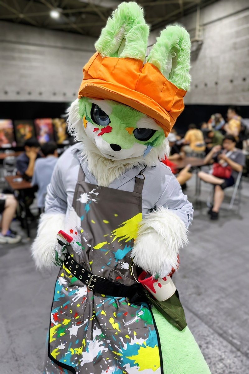 yusukemax1's tweet photo. #OFFF2026
@ten_komorin
新衣装のペイントに、馴染み深い模様があるそうです。細かい装飾と可愛い仕草がとても良かったです。しっかりペイントの模様を拝見すれば良かったなと思いました。
こもりさん、お写真撮らせて頂きありがとうございました🙏 https://t.co/TOGCxFZyZV