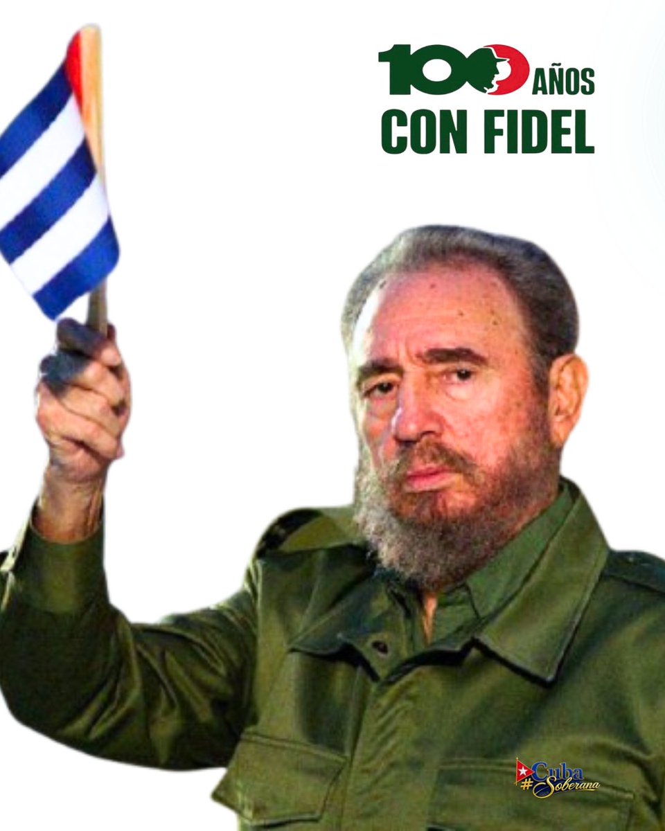 CubaSoberana02's tweet photo. Una frase que quedó vinculada para siempre a su trayectoria: «La historia me absolverá».

#100AñosConFidel #CubaViveEnSuHistoria https://t.co/HtJrznPd7X