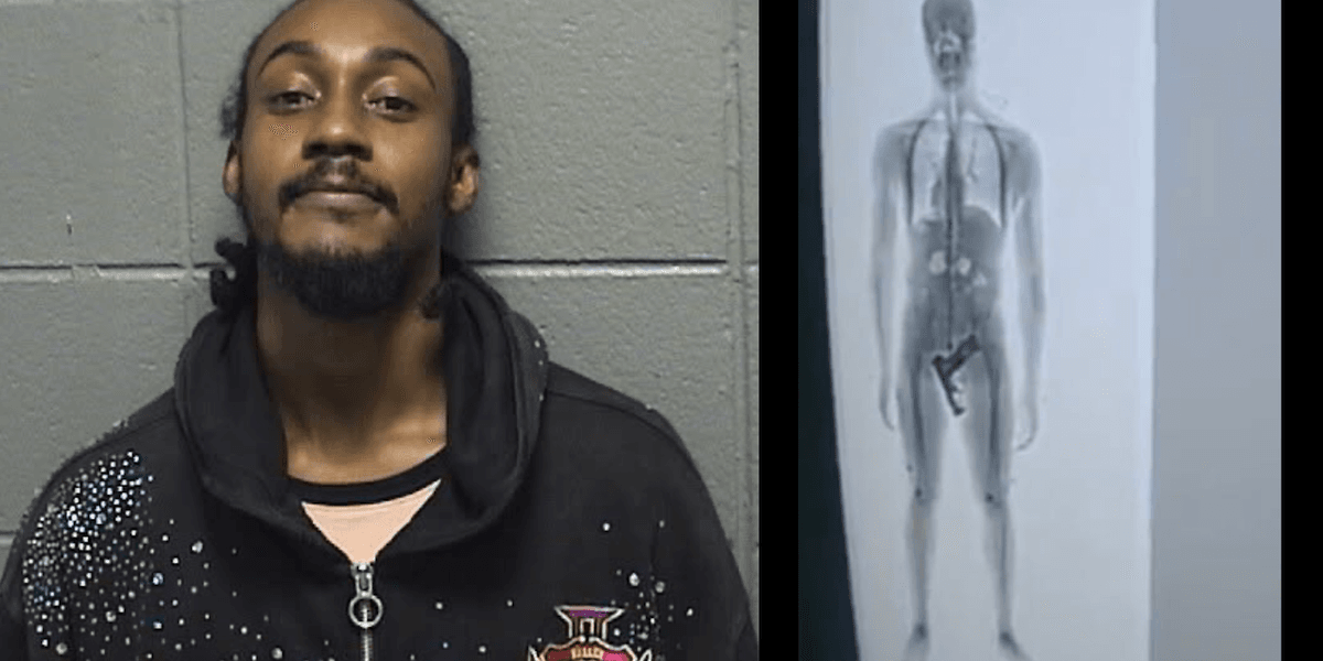 theblaze's tweet photo. Chicago cops arrest male on minor charges — then suspect gets in major trouble after courthouse security screening https://t.co/rQUoJpaz0H https://t.co/idZQZLFw4u