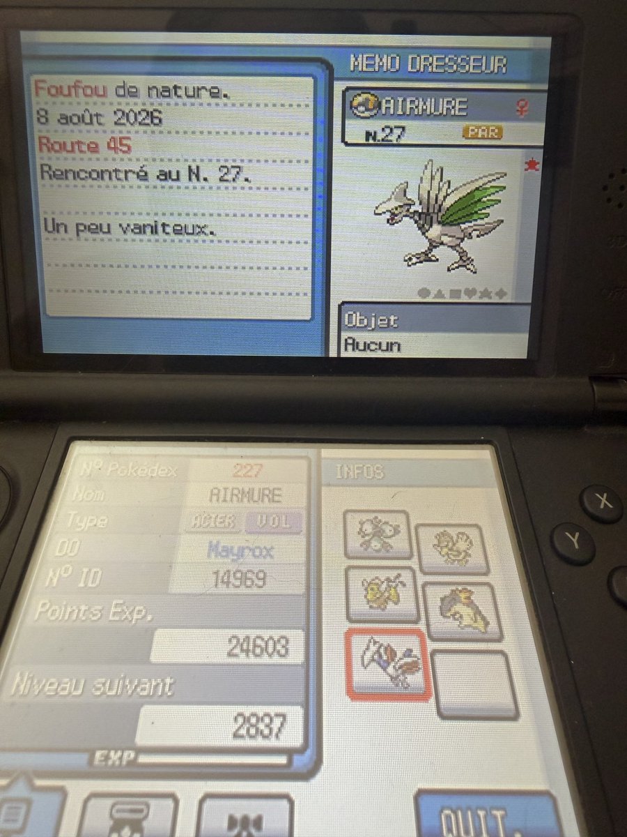 Mayroxsh's tweet photo. ✨airmure shiny en 1216 rencontres let’s go✨
#LESH https://t.co/n2JGzWSxEa