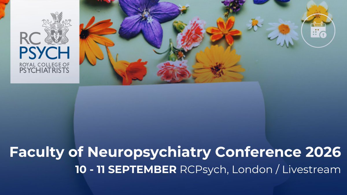 rcpsych's tweet photo. Discover the latest approaches to treating cognitive impairment after traumatic brain injury with Dr Peter Jenkins at the @rcpsychNeuro conference. Book now: https://t.co/nTSHVz8Rij 
#NeuroConf26 https://t.co/avHYROjoAJ
