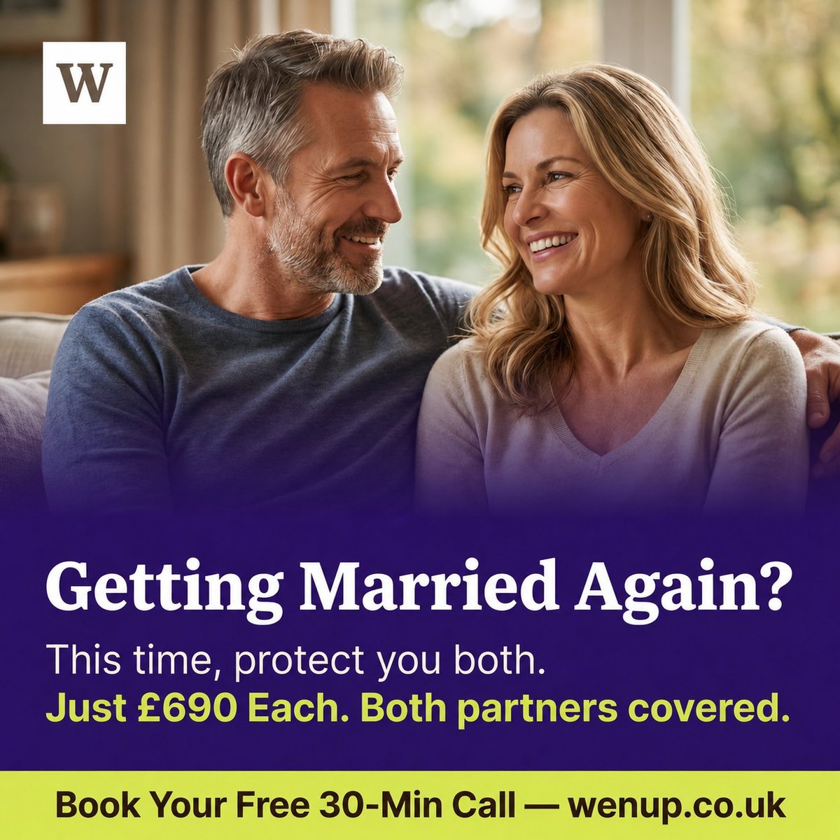 wenupuk's tweet photo. The second time around, most couples have more to think about.
Property, savings, children from previous relationships it all matters.
A postnuptial agreement gives both of you the same protection, fairly. https://t.co/U7pdHnKJHj