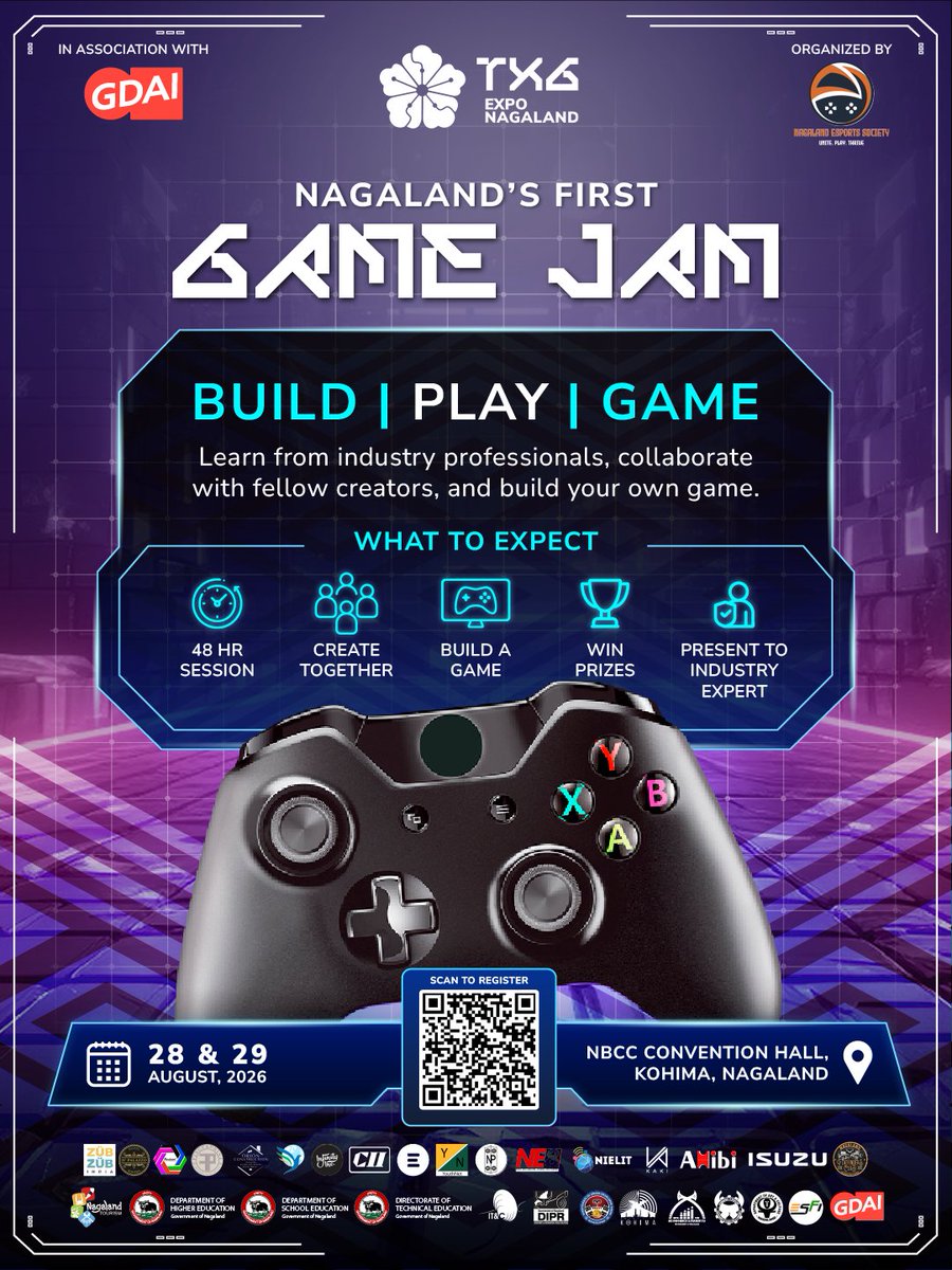 TXGExpo's tweet photo. Great games start with great communities. 🎮

Join the TXG Game Jam  — learn from experts, collaborate, build teams and create playable games in a 48-hour challenge.

Learn. Connect. Create. Build.

Registrations open now.

#TXGExpo #GameJam #GameDevelopers #TXG2026 https://t.co/0XVSO3nc7p