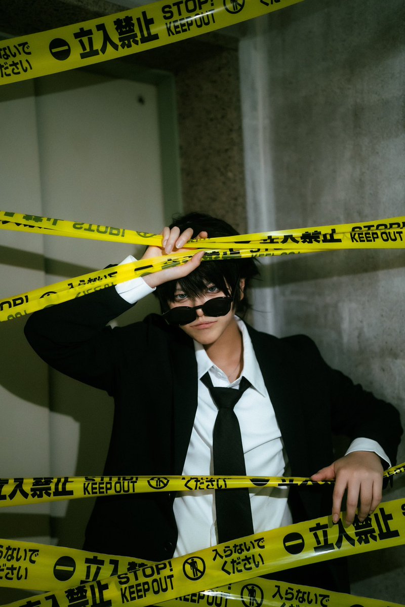n___s1001's tweet photo. DC cos
松田陣平
KEEP OUT
 #DCレイヤーさんと繋がりたい https://t.co/qj8YAIhrxC