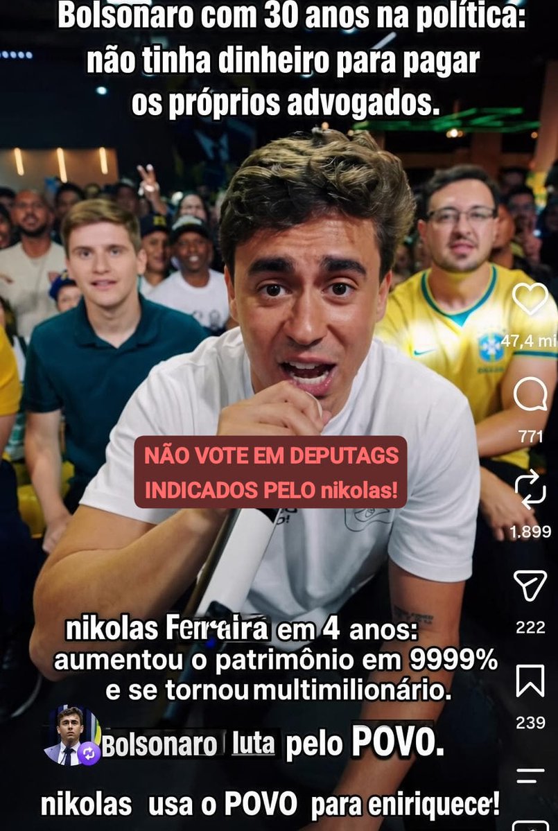 joao8_32_JB's tweet photo. Pelo jeito valeu a pena se aliar ao sistema para manter perseguidos políticos presos em um cárcere ou exilados.

Não votem em deputags indicados pelo nikolas!

#FlavioBolsonaroPresidente2026🇧🇷 https://t.co/QHYJVYKSB7
