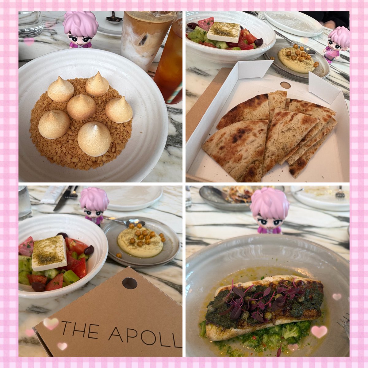 39_SAK_SAKUMA's tweet photo. 先日、いつものリア友さんと銀座のTHE APOLLOさんに行ってきました!
私もリア友さんもギリシャ料理は初めてだったので終始ワクワク*.(๓´͈ ˘ `͈๓).*
お友達のリクエストのムサカも食べてぜーんぶ美味しかった!
いつも美味しいものを教えてくれてありがとうの気持ち🩷
#すのちゅーぶ
#THEAPOLLO https://t.co/prsQ26qfia
