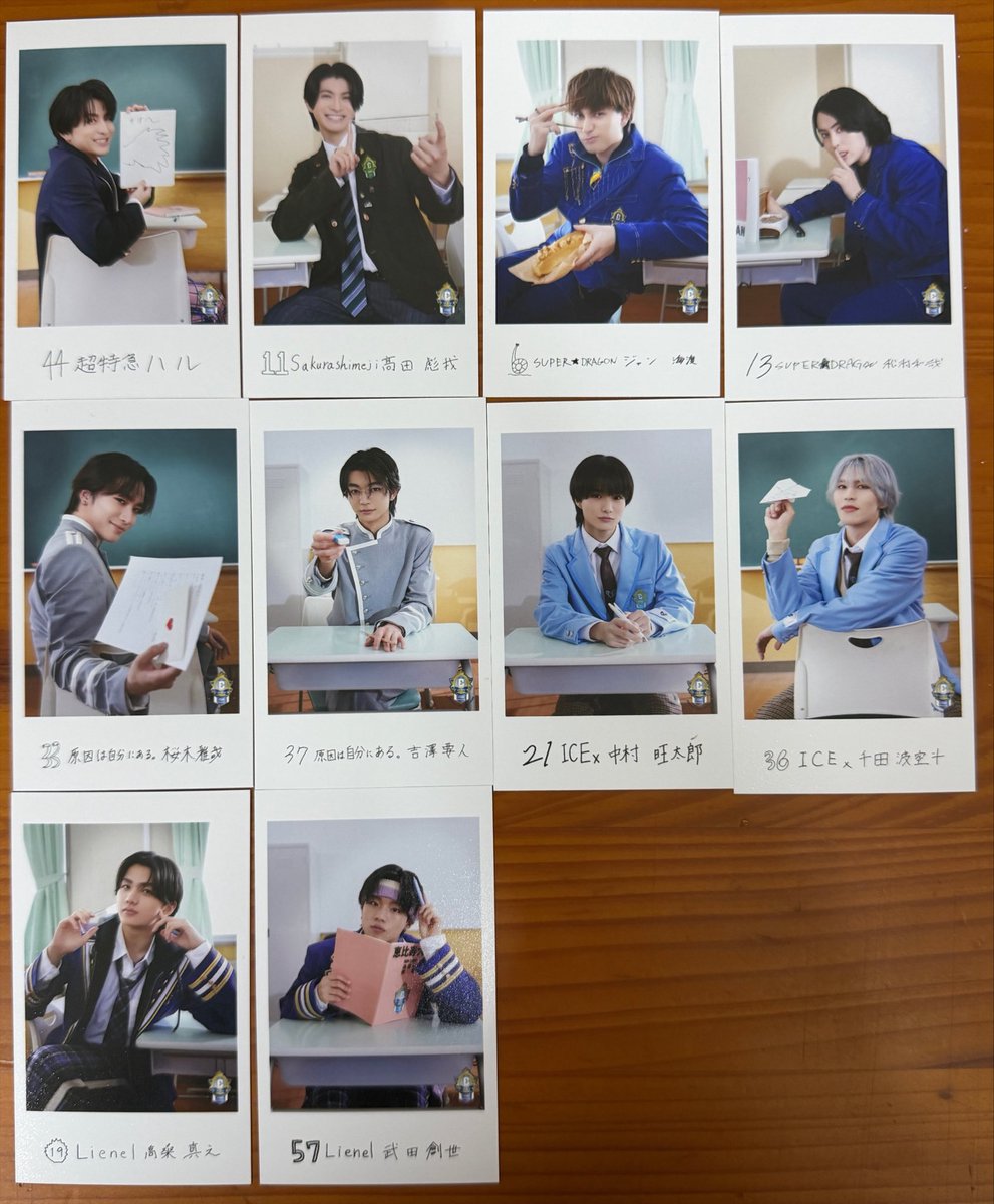iueo102's tweet photo. EBiDAN THE LIVE 2026 エビライ グッズ ミニフォト 交換

【譲】ハル 高田彪我 ジャン海渡 松村和哉 桜木雅哉 吉澤要人 中村旺太郎 千田波空斗 高桑真之 武田創世

【求】伊藤壮吾(左後)  REI(前左右） SHOOT(前後左)

大阪市内、bio欄現場手渡し希望。まとめての場合、郵送可。 https://t.co/nAmN583j6p