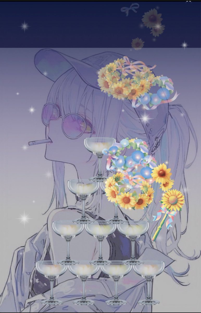 9_nya_13's tweet photo. はい！毎日配信するっていって2日ほどサボってしまったあいです！

@tefudayoooo てふしゃん！！！シャンパンタワービビりました。めっちゃ背景似合いすぎです。1kもおめでとぉー！

今回もお付き合いいただきありがとうございました！また次の機会にお会いしましょう！ではっ！ばいちゃ〜！またねっ！ https://t.co/nPjgWC1eLX