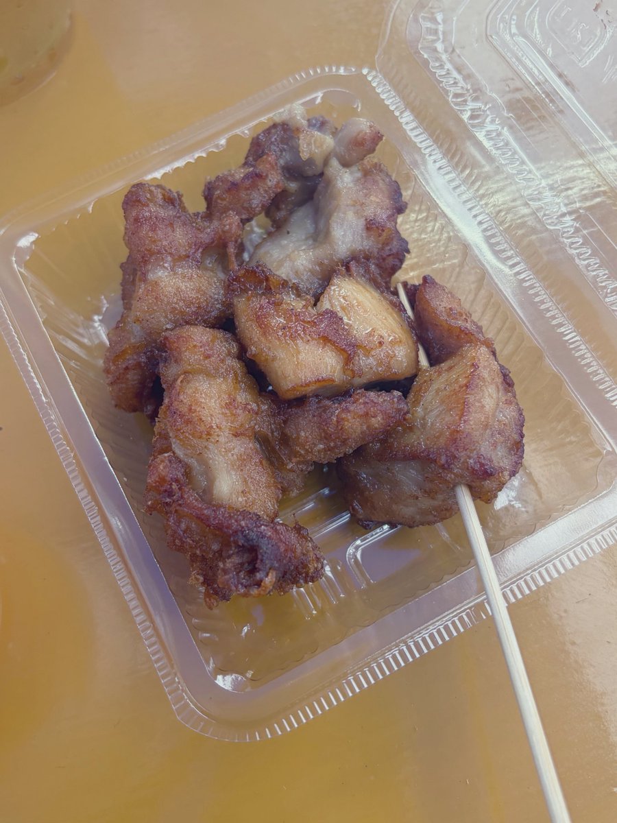kikka_same's tweet photo. 色々食べれて幸せの極み👍🏻
一緒にステージ見るために
待機してくださった方々や
会えた方々にご馳走して頂き感謝😭
ありがとうございます🙏🏻✨️ https://t.co/xzSVGwB9Pt