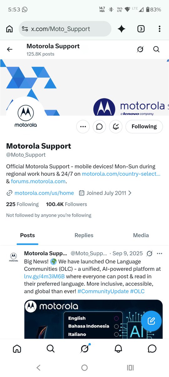 mnshkumar356's tweet photo. @Moto_Support I already followed you, Please send DM https://t.co/UyR5OCoB93