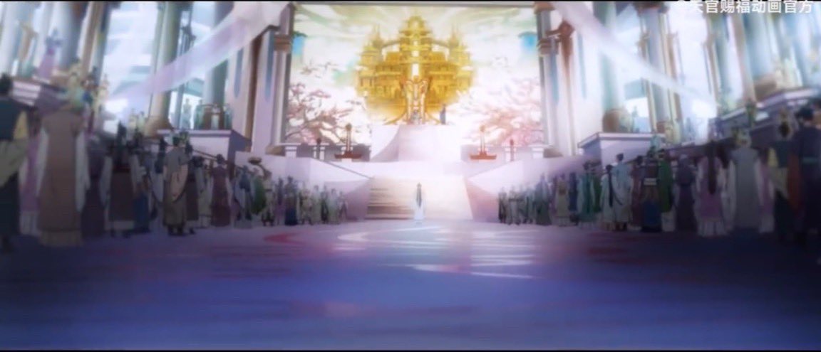 Loq1b1's tweet photo. Seeing just how lonely and isolated Xie Lian was in Heaven makes me so glad that he eventually found a whole city of ghosts who genuinely love and adore him. Heaven could never be his home. Ghost City is. 😭 https://t.co/boSZnvicXc