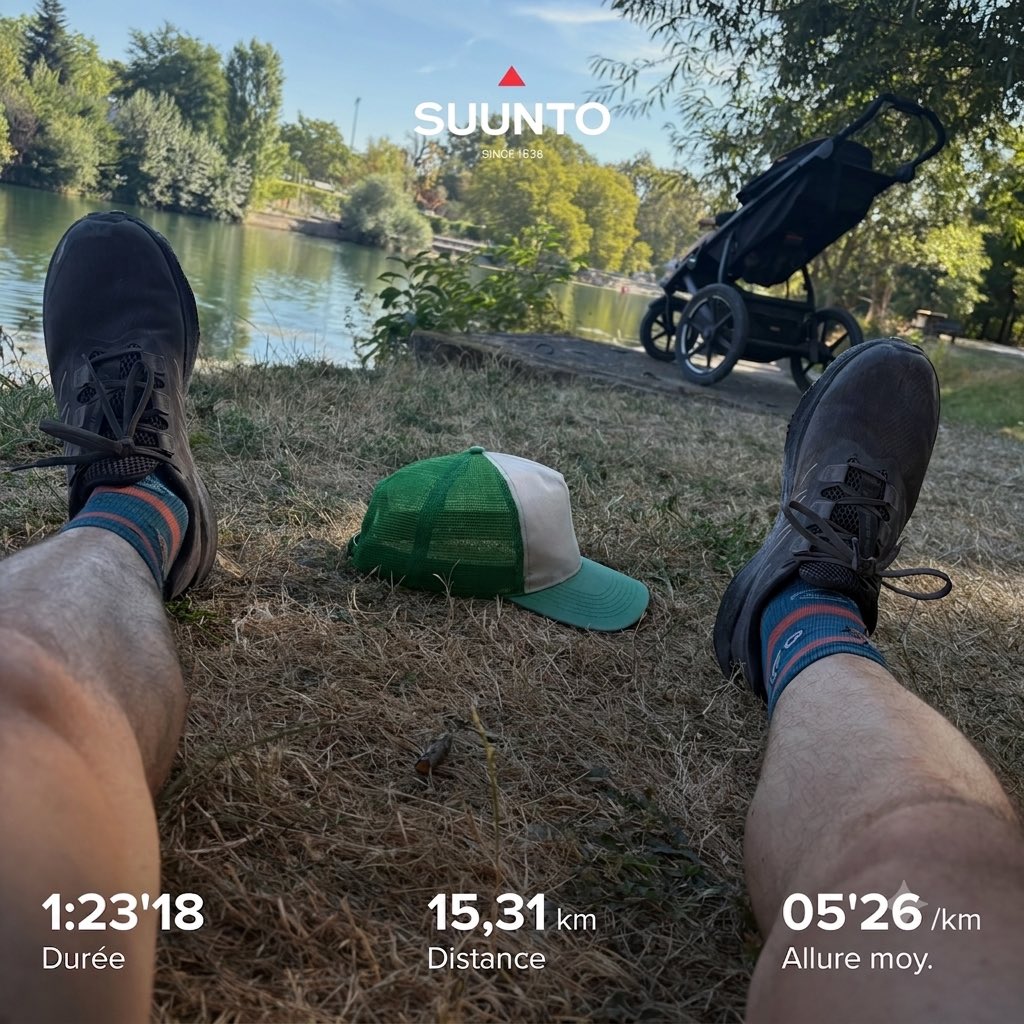 casquetteverte's tweet photo. [🏃🏻‍♂️ Mini doublette : 🛒🏃🏻‍♂️ Balade marnée à 2 ☀️ (et) 25 x Grande Faciale des Guilands ⬆️⬇️ • J - 20 : UTMB 🇫🇷🇮🇹🇨🇭] •

Ainsi passent mes heures
Au rythme entêtant des battements de mon cœur 🎵

• #CasquetteVerte #SlabGenesis2 #SuuntoRaceS #ParcDesGuilands #Montreuil https://t.co/lacBKQVgNd