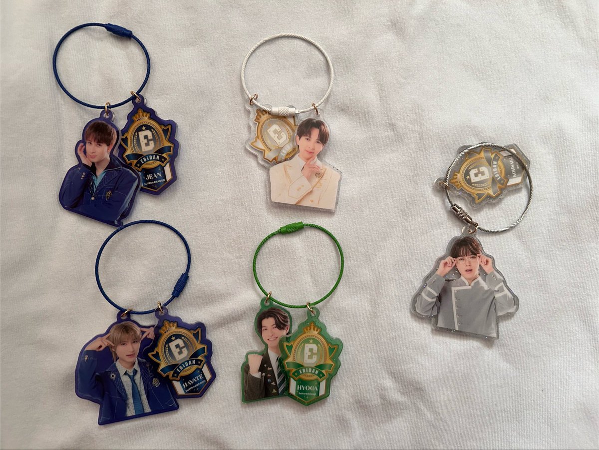 SZK_0118's tweet photo. EBiDAN THE LIVE 2026 ランダム  アクリルキーホルダー 交換
Team A M!LK SUPER★DRAGON Sakurashimeji 
Team C ONE N' ONLY 原因は自分にある。

【譲】吉田 ジャン 飯島 髙田 小泉

【求】塩﨑 REI
※吉田は塩﨑のみ

郵送または関西圏での手渡し

お気軽にお声がけください🙇🏻 https://t.co/TSJWS8ucaO