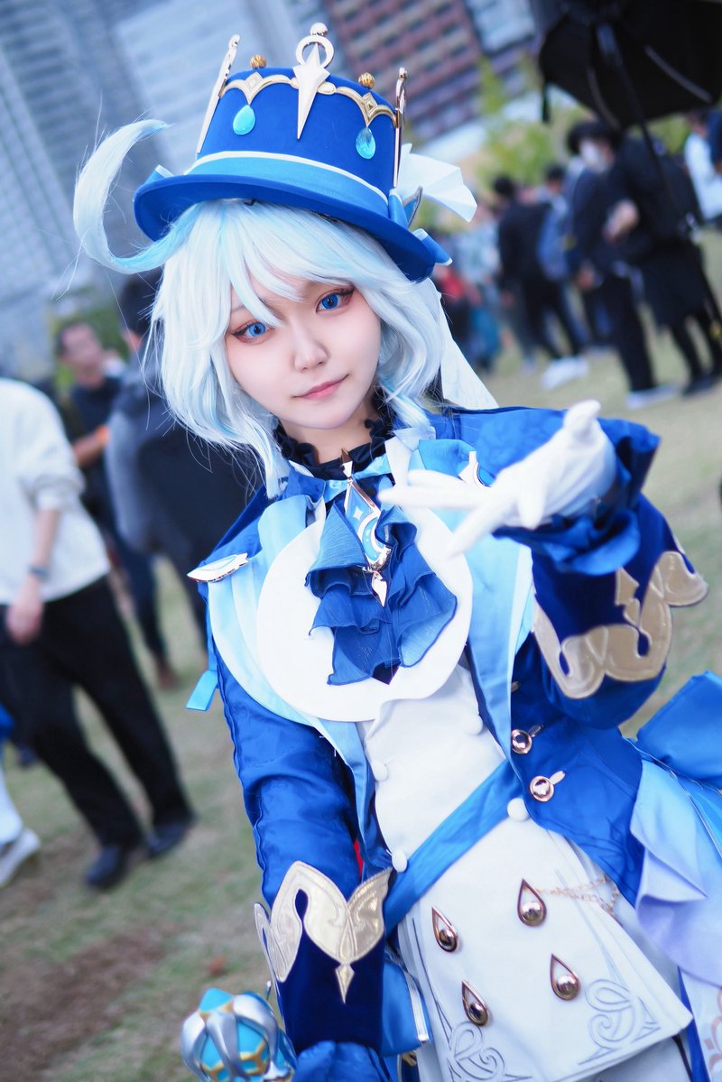 nns_0128's tweet photo. 【コスプレ/Cosplay】

   原神/Genshin Impact
  💧フリーナ/Furina💧

photo:@kait_shirokuma 

#池ハロ2024 #コスプレ https://t.co/VGaznosBUH