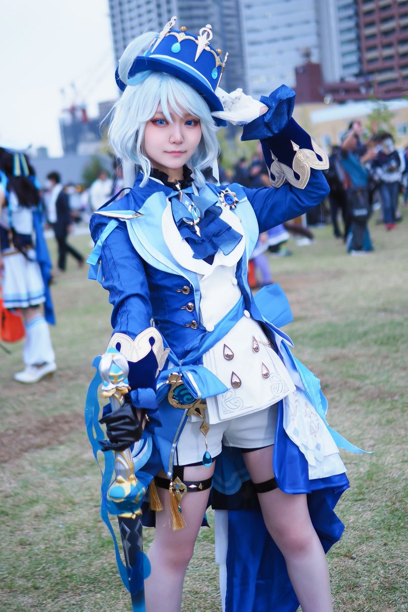 nns_0128's tweet photo. 【コスプレ/Cosplay】

   原神/Genshin Impact
  💧フリーナ/Furina💧

photo:@kait_shirokuma 

#池ハロ2024 #コスプレ https://t.co/VGaznosBUH