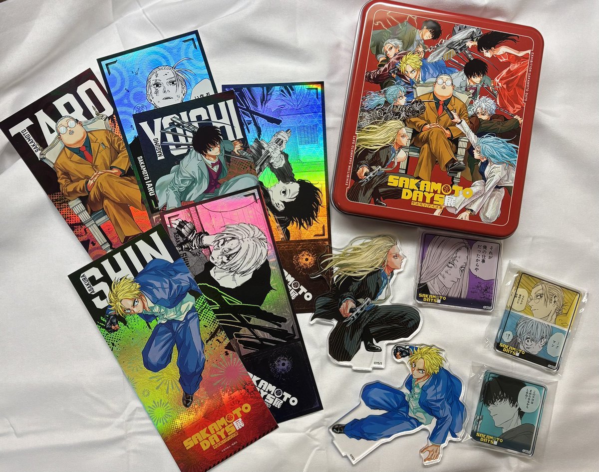 e__n0932's tweet photo. サカモトデイズ展に行ってきました🥰
幸せ空間だった(  ´˘`  )♡ https://t.co/kVcFRAdPBF