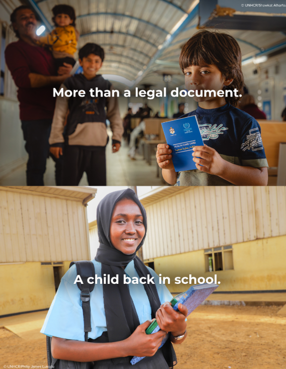 Refugees's tweet photo. The Refugee Convention began with a promise: that people forced to flee would not be left without protection.

75 years later, that promise matters more than ever. It continues to help refugees move beyond survival towards a future of rights, dignity and hope.

Until everyone is safe, we keep the promise.