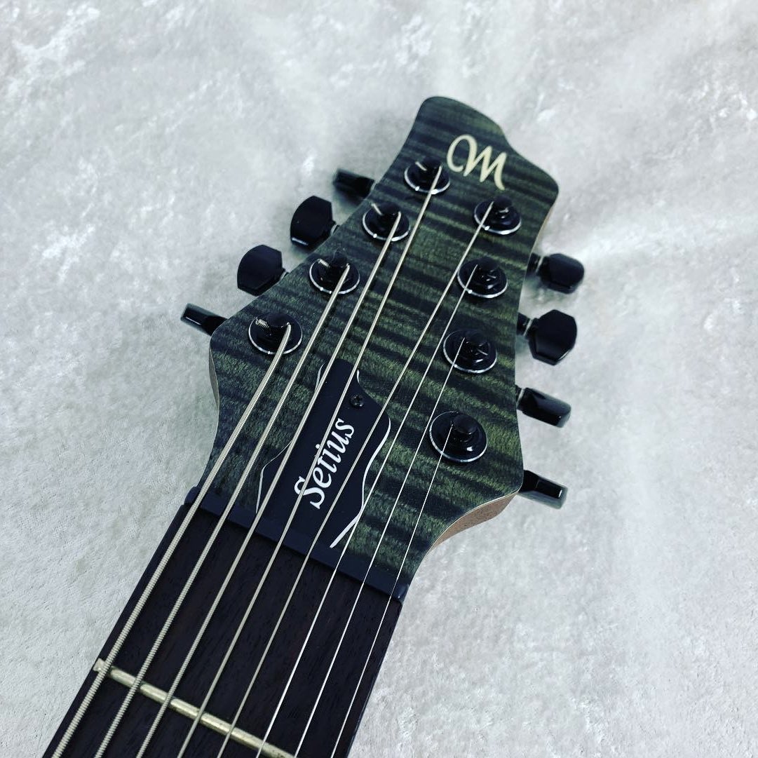 kazuho_ohmura's tweet photo. 令和8年8月8日 8弦の日🎸
8が並ぶ稀に見るスペシャルな日！
最近全然弾けてないけど、引っ越しが落ち着いたらまた気合い入れて練習頑張ります💪
Mayones Setiusのボディと-HATA-ノブの組み合わせ、やっぱりいつ見ても格好良すぎる…！
#8弦の日 #8stringsGuitars #MAYONESGUITARS #Setius #HATA https://t.co/WXzbjZuuFY